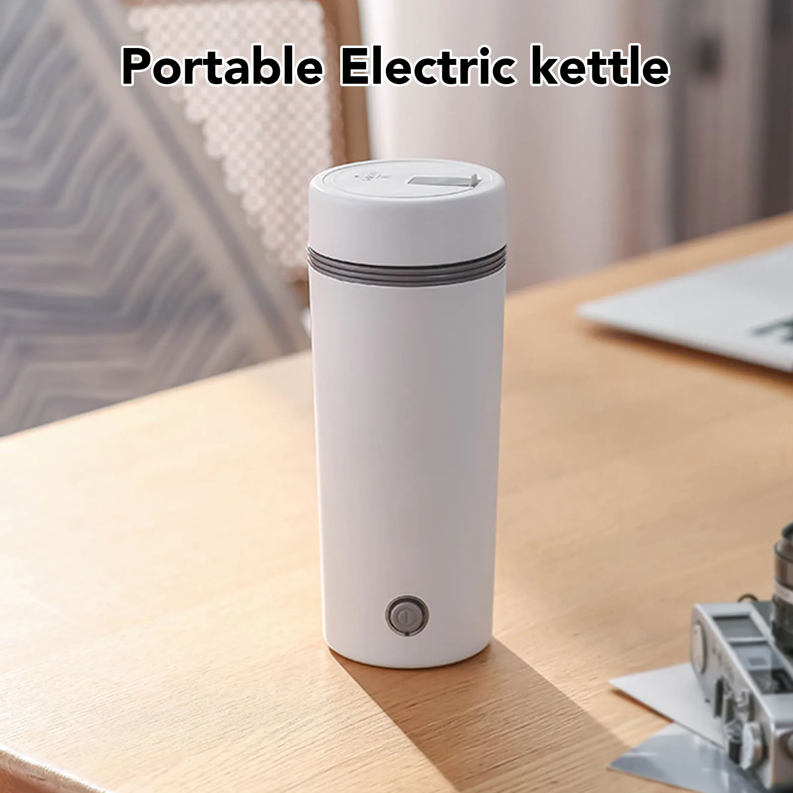 350ml caneca de viagem aquecida pequena portátil copo de aquecimento automático viagem chaleira elétrica fabricante de chá pessoal para viagens em casa