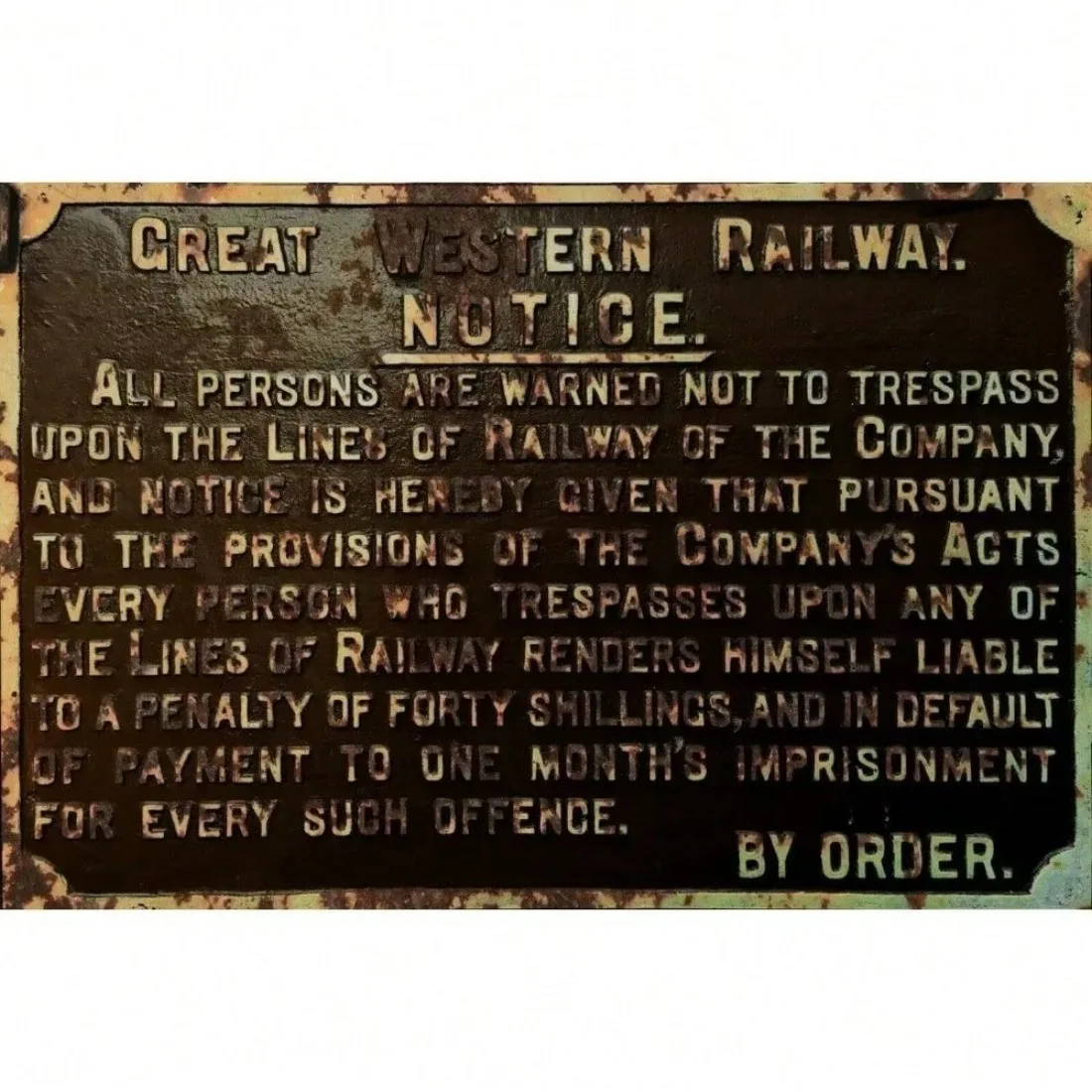 Gwr Railway Vintage…