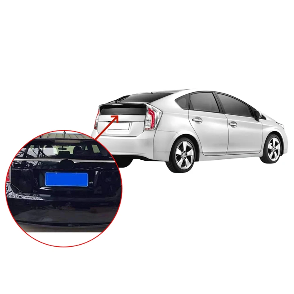 สแตนเลสสตีลเงินด้านหลัง Trim สําหรับ Toyota Prius 30 2010-2015 รถอุปกรณ์เสริมส่วนประกอบภายนอกตกแต่ง