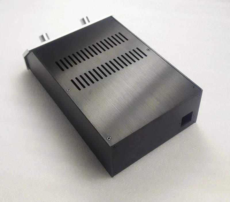 Carcasa de aluminio 2210 para amplificador de potencia, caja de preamplificador, tamaño de 134x114x229mm