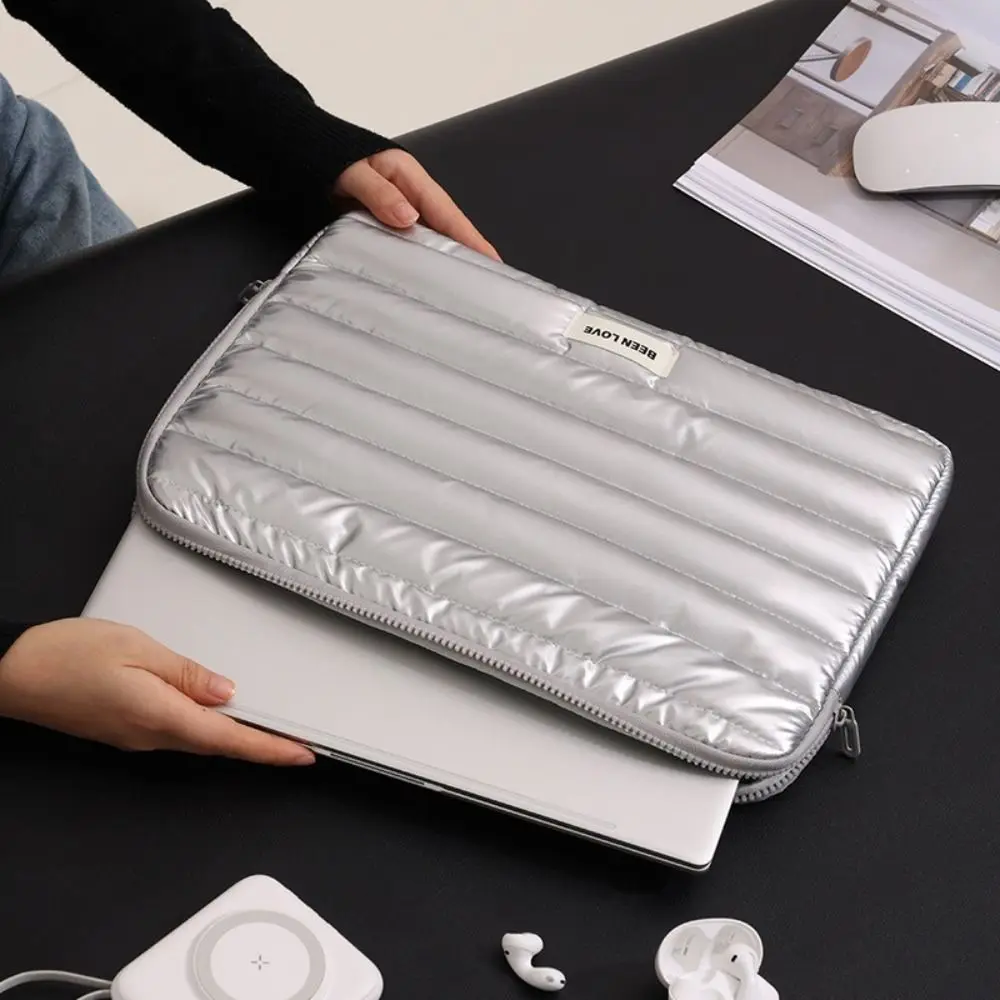 14Inch Laptop Sleeve Cover Bag Soft Case Lightweight Computer Protective Case Korean Style Notebook Sleeve Pouch Tablet Supplies
