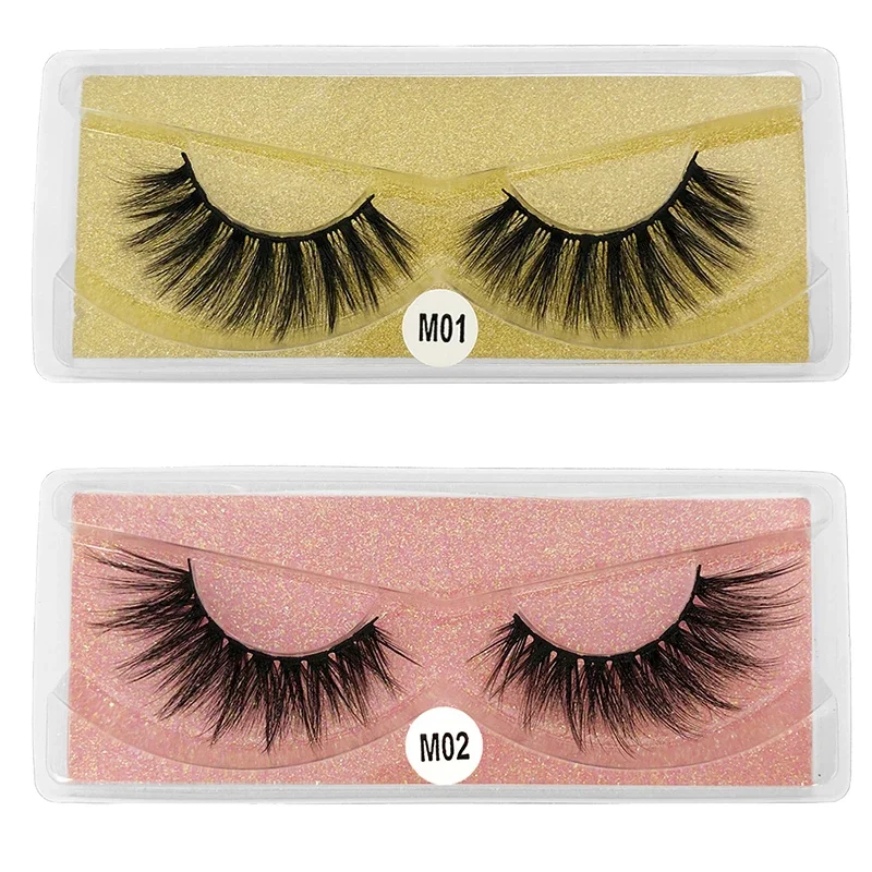 Mink Eyelashes Wholesale 10Pairs 3d Mink Lashes Natural false Eyelashes fake Eyelashes Makeup False Lashes In Bulk