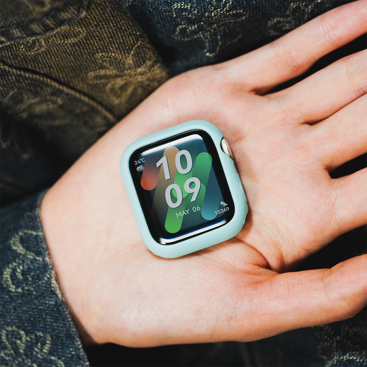 Candy Soft Silicone Case for Apple Watch Cover 10 9 8 7 6 Protection for Iwatch Series 46mm 42mm 45mm 44mm 40mm 41mm Cute Bumper image 4