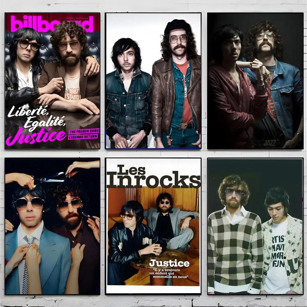 Electronic Band Justice Poster Superior Home Space  Indoor Decorative Art & Home Decor