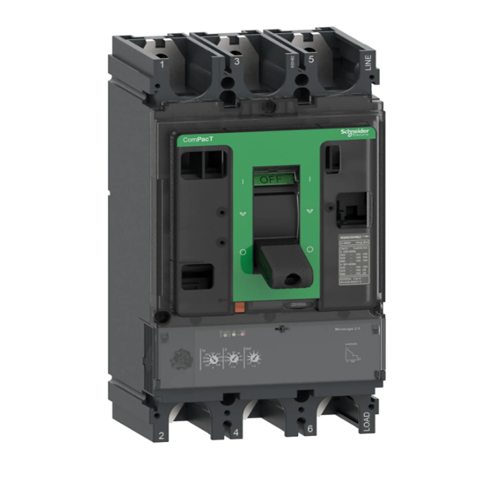 Schneider Electric Original NSX Fixed Circuit Breaker (New) C40F32D400 C63F32D630 C40N32D400 C63N32D630 C40H32D400 C63H32D630