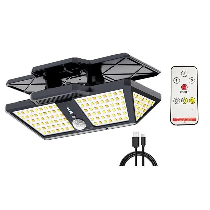 セキュリティランプ-モーションセンサー-280-led-屋外ソーラーライト-クリップオンデザイン-フェンス-デッキ-壁-ガレージ-パティオ用