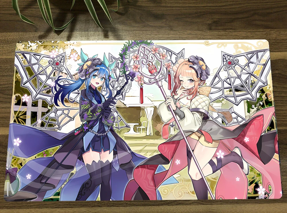 

YuGiOh Aromage Rosemary TCG CCG Mat Trading Card Game Mat Table Playmat Desk Gaming Playing Mat Mouse Pad Mousepad Free Bag