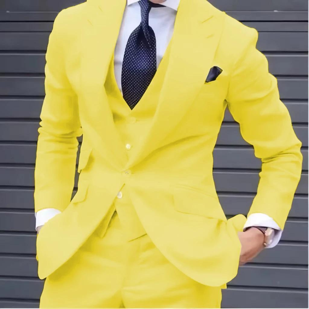 yellow 3pcs