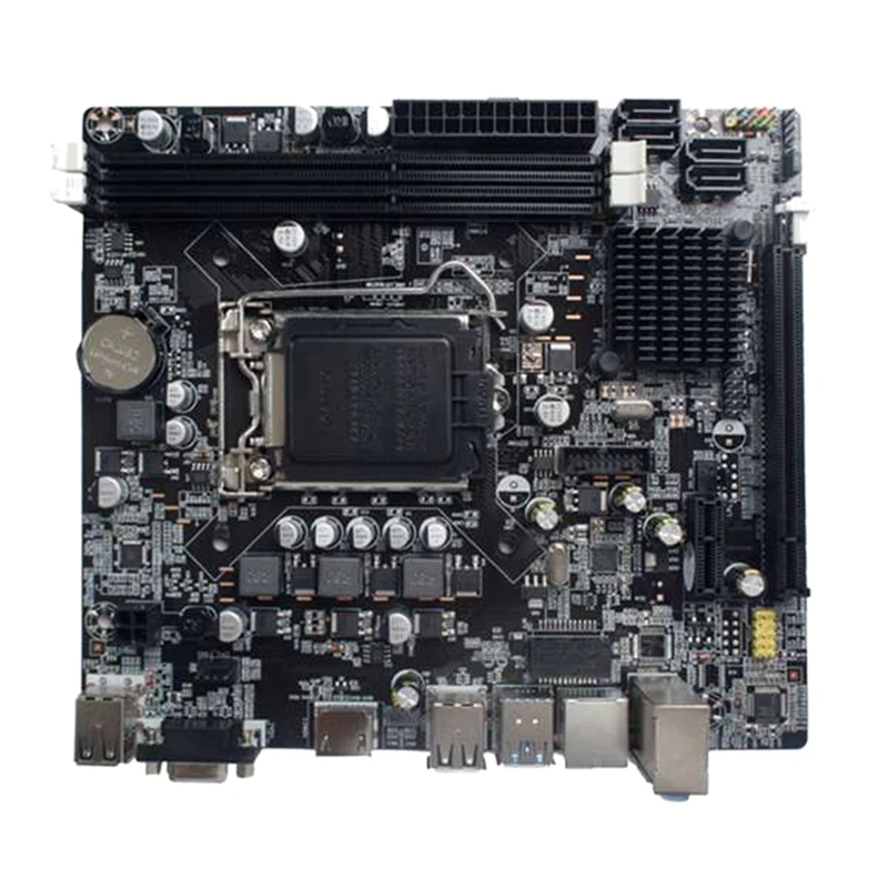 

B75 Материнская плата для майнинга с поддержкой 1155-контактный E3 1230 V2CPU G530 1610 2020 Корпус с поддержкой I3 I5 I7 Интерфейс SATA3.0