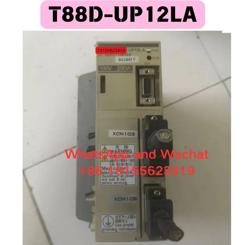 Used R88D-UP10LA Servo drive Functional test OK Fast delivery