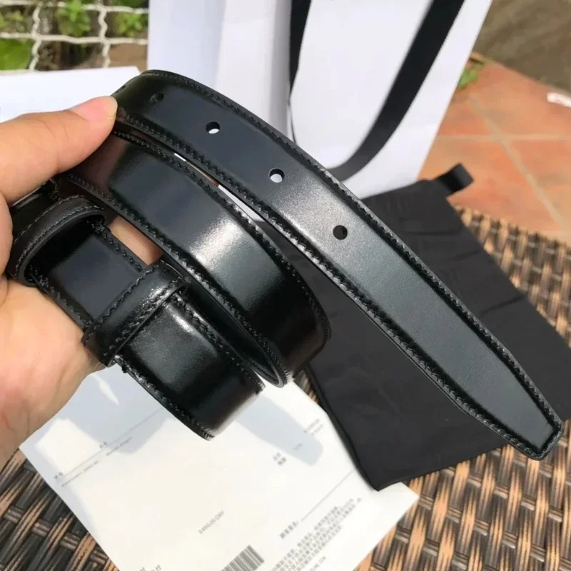 

2024 New Luxury Brand Famous Belt Women’s Luxury Gennuin Leather Black Belt for Women