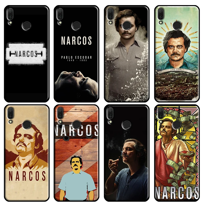 Narcos TV Series Pablo Escobar Soft For Huawei Y5P Y6P Y7A 2020 Y3 II Y5 Y6 Y9 Y7 Prime 2018 2017 2019 Nova 3i 5T Case