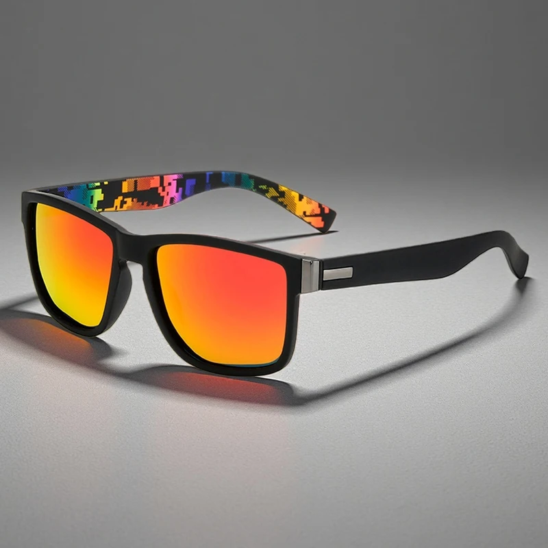 

Модные спортивные поляризованные солнцезащитные очки для мужчин и женщин, классические квадратные солнцезащитные очки для мужчин, винтажн...