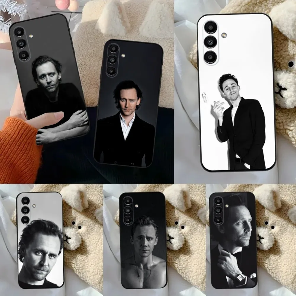 Actor -T-Tom Hiddleston  Phone Case For Samsung S24,23,22,30,21,10,9,Ultra,Plus,Lite,FE,5G Black Soft Case