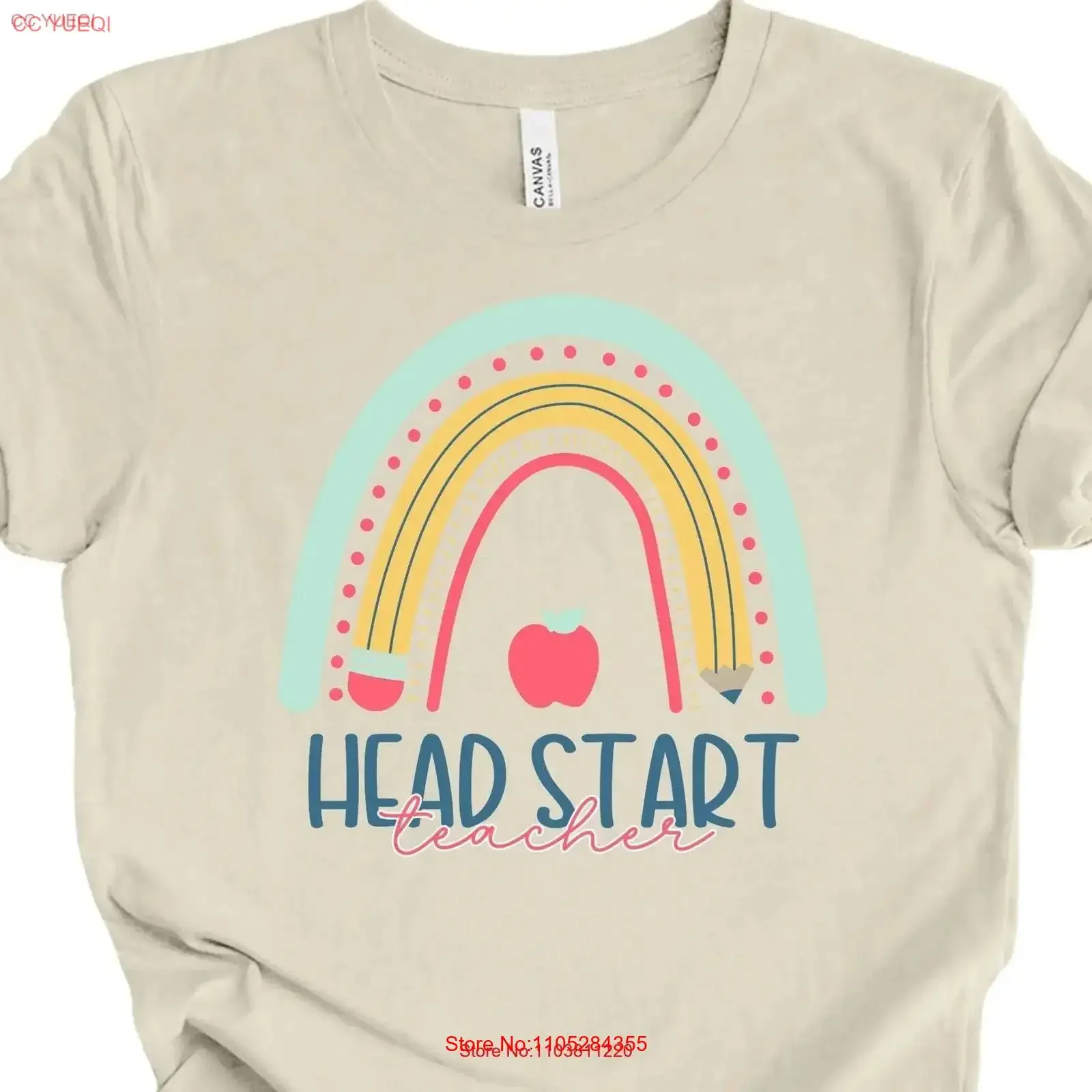 Head Start Teacher T Shirt early intervention nursery childhood educator child care worker pre k vintage Washed Unisex Stylish