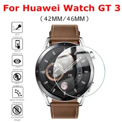 2PCS Tempered Glass For Huawei Watch GT3 GT 3 46MM 42MM Screen Protector Film For GT3 Pro 43mm 46mm SmartWatch Protective Glass