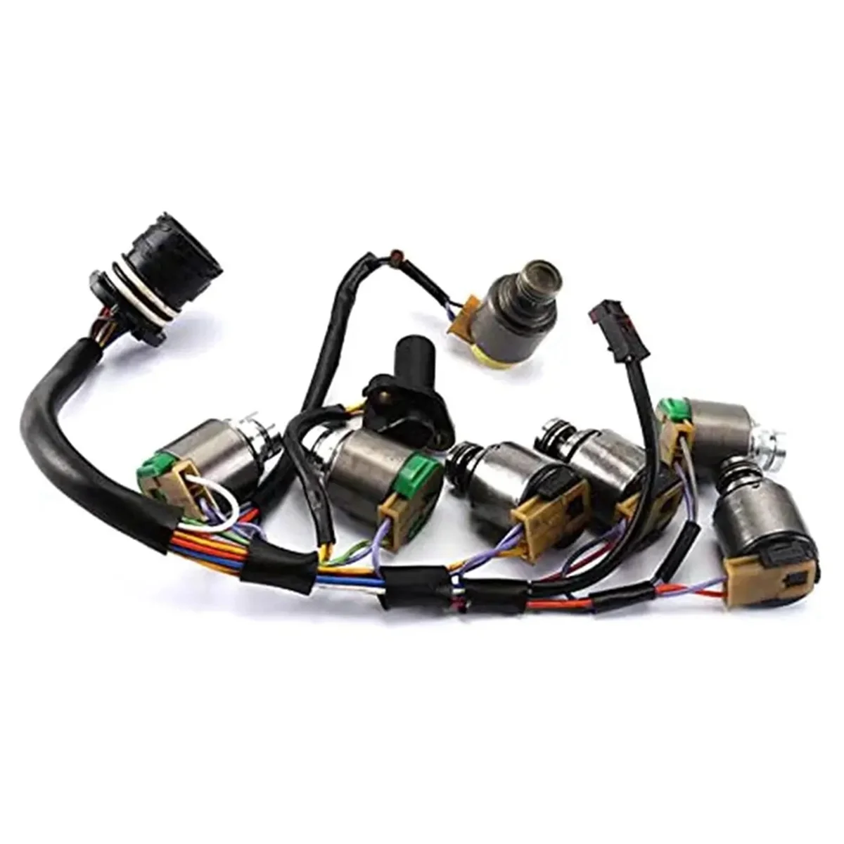 Transmission Solenoid Kit Internal Harness Transmission Solenoid Car for Audi A6 A8 S4 S6/RS6 Porsche 0501316463 5HP19