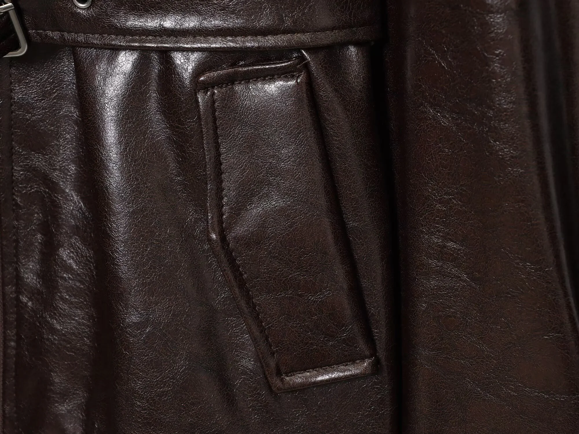 شتاء جديد المرأة الفرنسية أضعاف طوق سحاب أكمام طويلة الديكور المغلفة مشبك سترة معطف