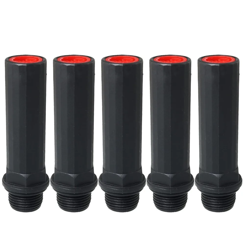 5PCS Long Service Life Oil Cap Plug Air Compressor Black Engineering Plastic Breather Rod Vent Hat Pump Air compressors