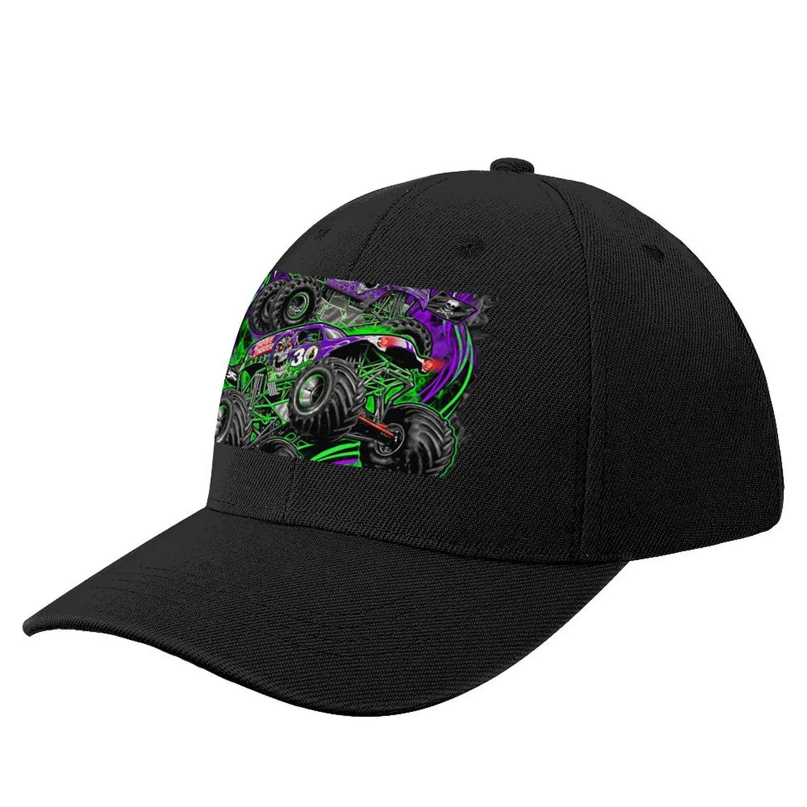 monster jam grave digger monster truck Art Fans Baseball Cap Snap Back Hat Trucker Hat Gentleman Hat Woman Hats Men's