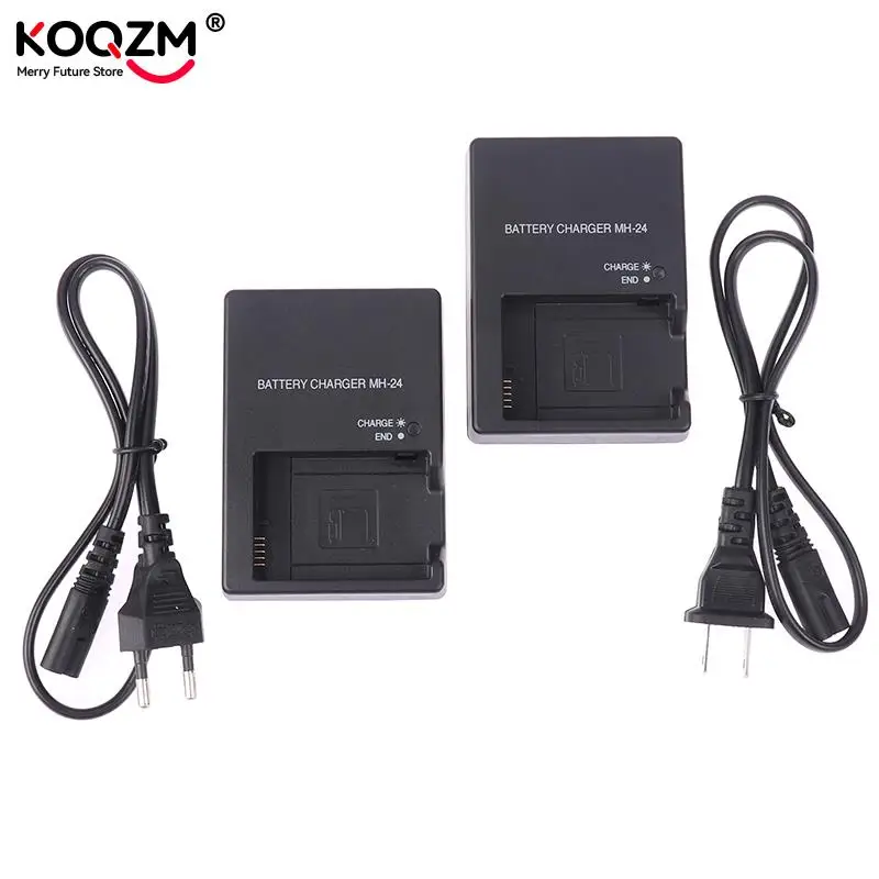 MH-24 Charger ForNikon EN-EL14 14a Battery P7000 P7100 D3100 D5100 D3200 Camera EU US Plug Power Cord Battery Charger