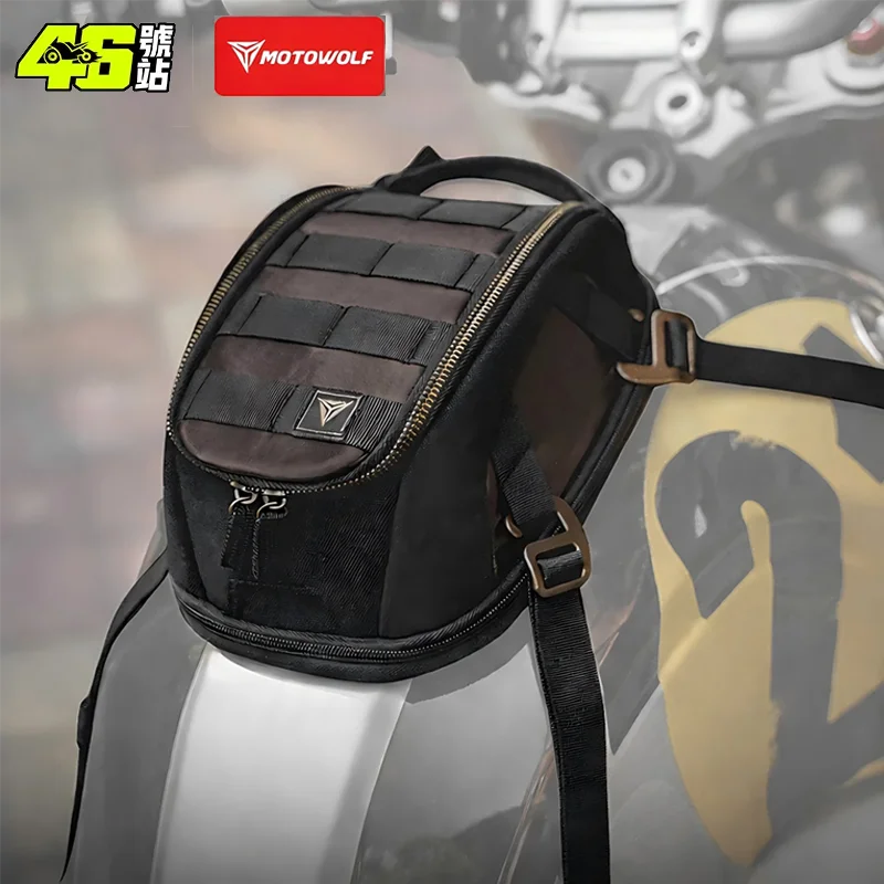 motowolf-magnetic-motorcycle-tank-bag-expandable-waterproof-retro-leather-motorbike-fuel-tank-pack-touring-travel