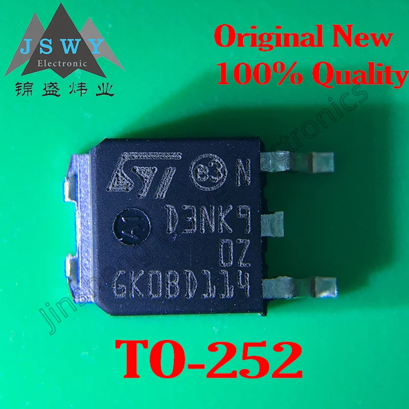 

(10-40 pieces) STD3NK90ZT4 D3NK90Z TO-252-3/N channel MOS field effect tube/90V3A/new original stock/fast delivery