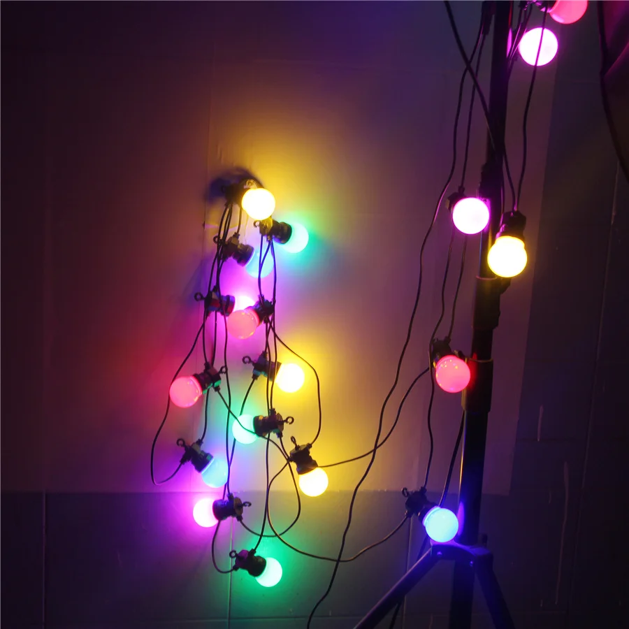 Outdoor 13M 20LEDs G50 Globe String Lights Garland Waterproof Christmas Fairy Garden Lights for Party Wedding Holiday Decoration