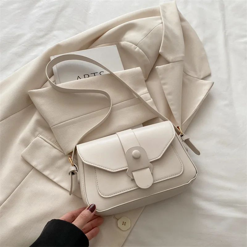 

2025 Minimalist Small Square Bag for Women, Genuine Leather Multi-way Shoulder Crossbody Purse, Vintage Chic Bag for Dating