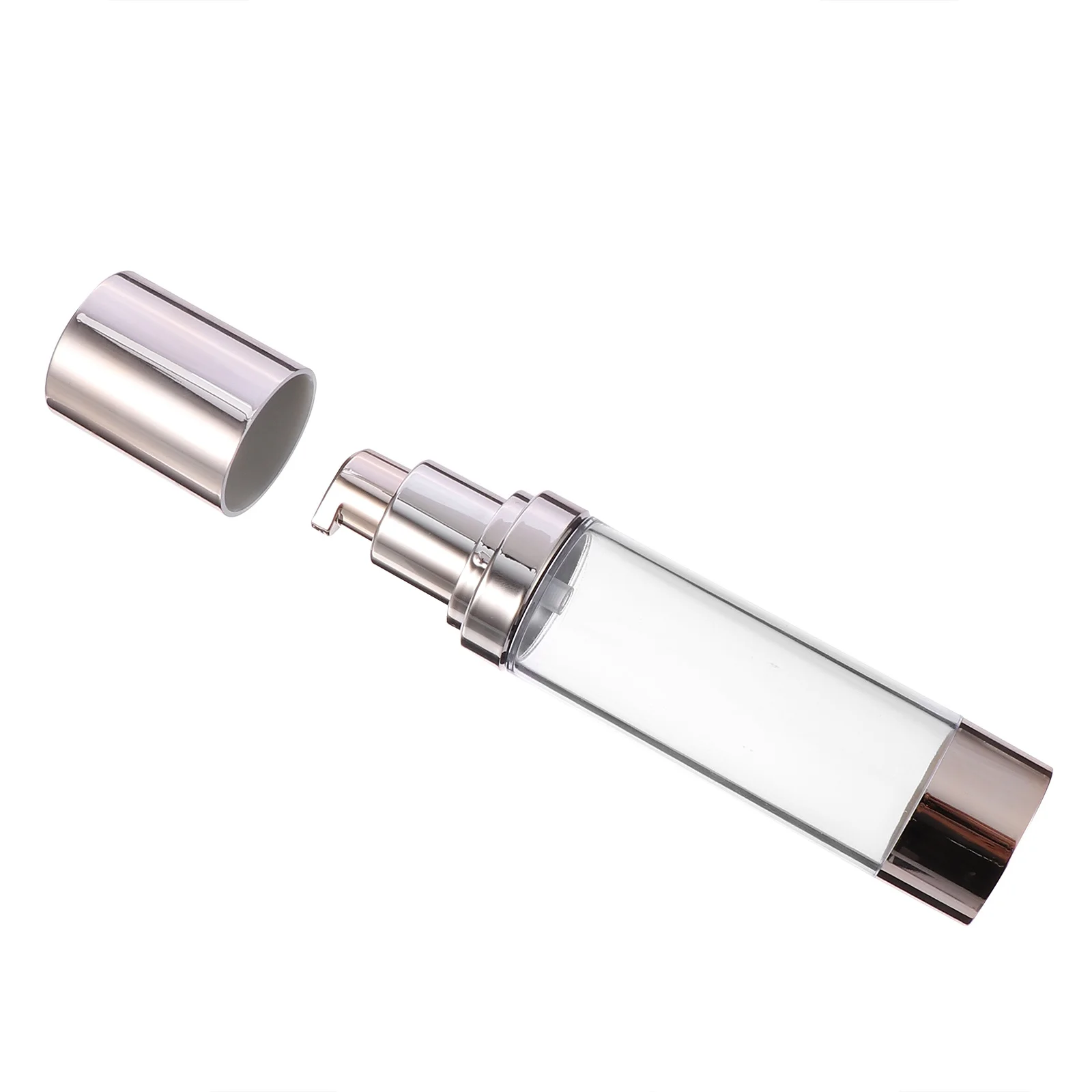 

6Pcs Travel Bottles with Pump Refillable Empty Containers for Skincare Makeup Removal Hair Care Portable Dispenser Set