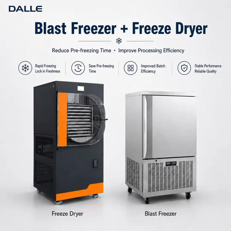 40KG Freeze-Dryer For Vegetable Fruit Quick Freezing Drying Lyophilizer Industrial Food Freeze Dryer Large Capacity