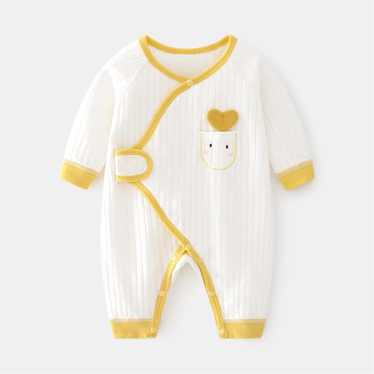 

Newborn Baby Boy Girl Romper Long Sleeve Legging Bodysuit Playsuit Clothes Winter Jumpsuit