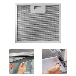 1PC 400 X 300 X 9mm Hood Filter Hood Grease Filter Smoke Filter Hood Ventilation Aluminum Hood Accessories
