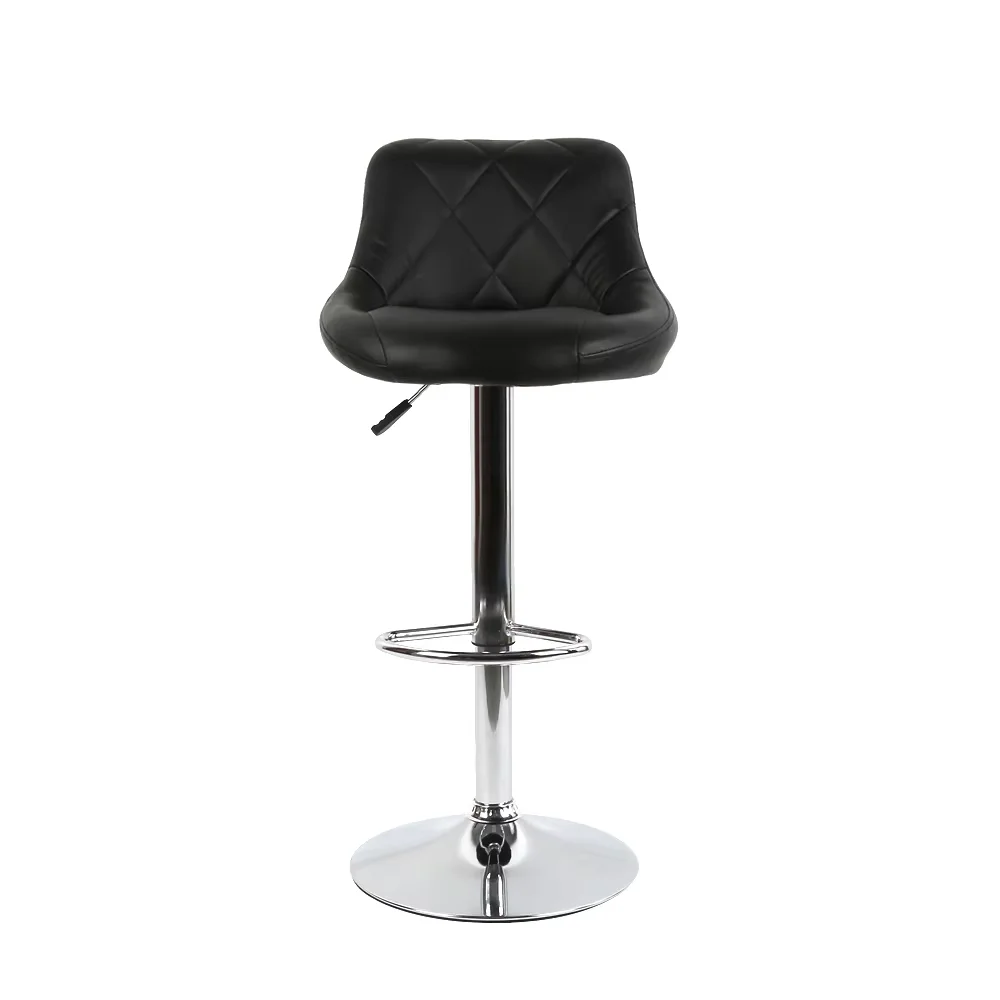 

Luxury Bar Stools Counter Height Pu Leather Swivel Adjustable Kitchen High Chairs Bar Stool for Home Bar or Living Room Kitchen