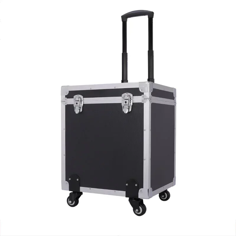 Aluminum Portfolio Tool Box  Wheel Garage Tool Box Trolley Without Tool Maletin Herramienta Shockproof Briefcase Accessories