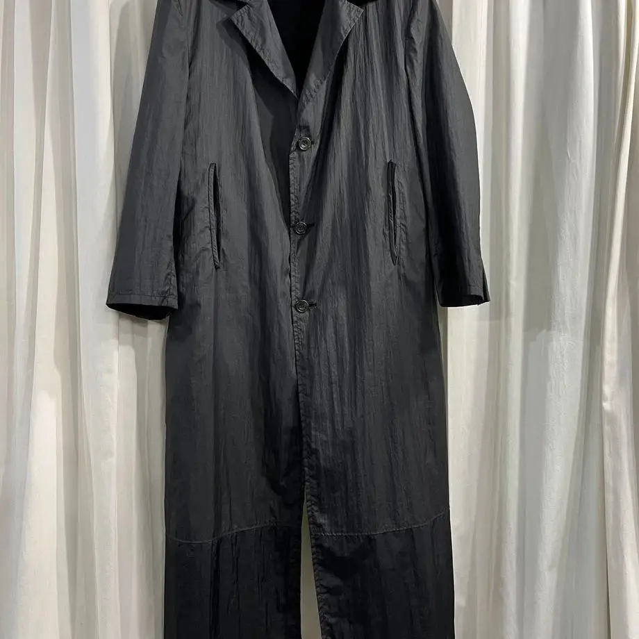 

ТОП-ЯМАМОТО ® Минималистичный длинный плащ, свободное, художественное и универсальное пальто для мужчин, так и для женщин.