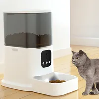 2023 New Automatic Cat Feeders 6L Smart Dog Feeder With  Remote Control Wifi Pet Feeder