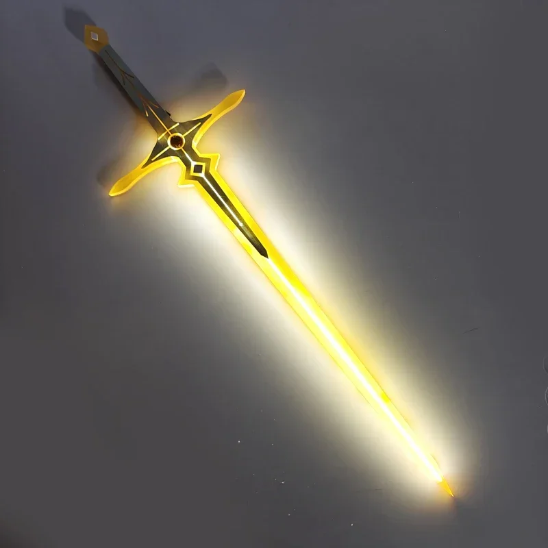 

Aether Genshin Impact Sword Props Luminous Charging Cosplay Props Halloween Christmas Fancy Party Accessories