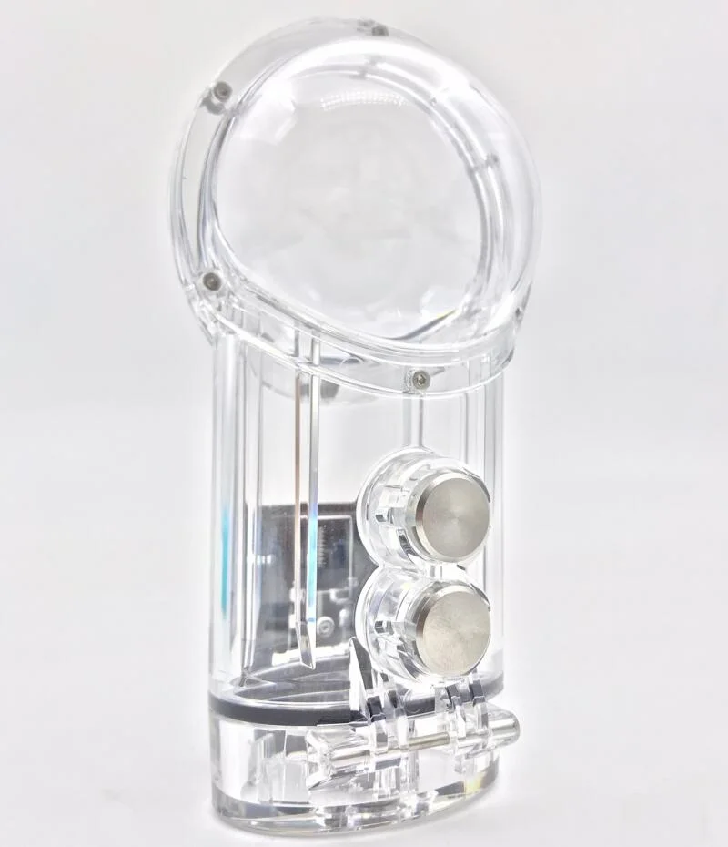 30m caso à prova dwaterproof água original caso de mergulho para insta360 um x caixa proteção subaquática quadro habitação mergulho 360 câmera panorâmica