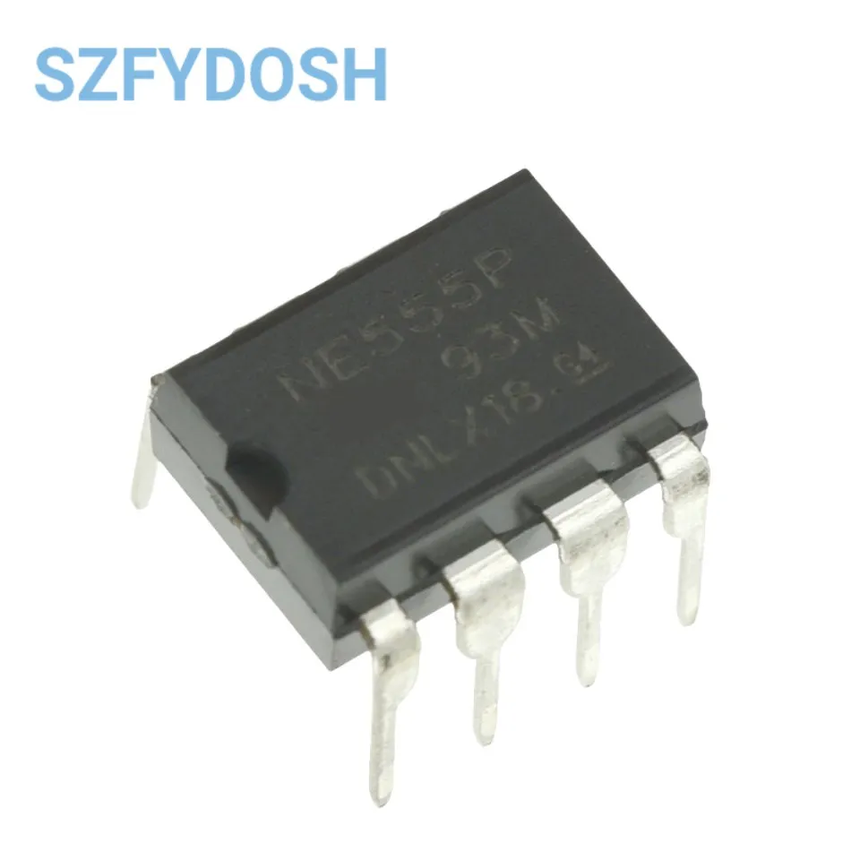 20pcs NE555 NE555P NE555N IC 555 Timer Programming Oscillator Chip 8 Pin SOP8/DIP-8 for Pulse Generator