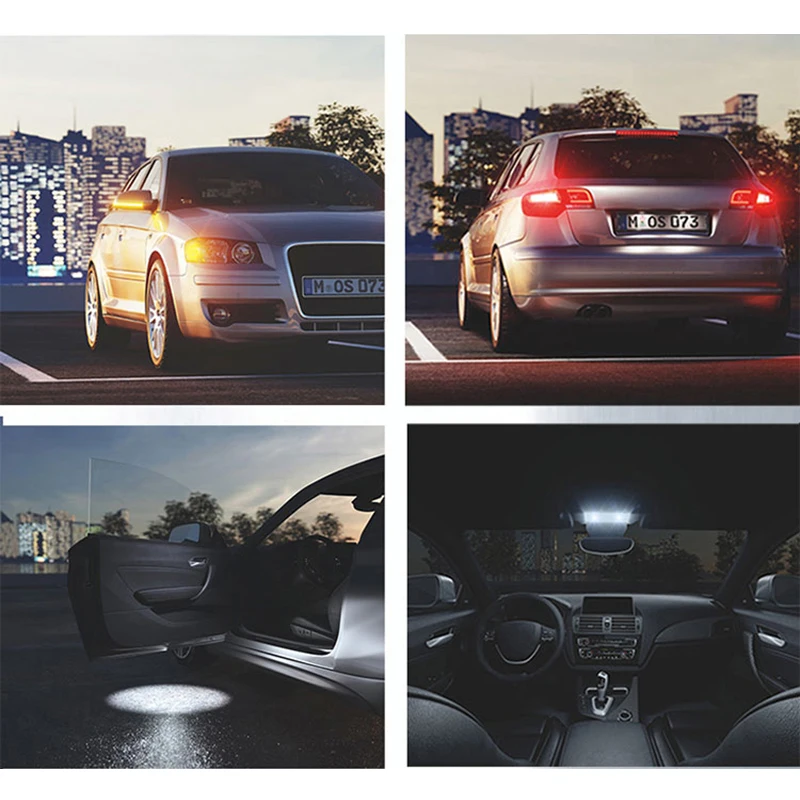 أوسرام LED T10 6000K W5W 194 LEDriving SL Advance 6000K أبيض سيارة القراءة لمبة الباب مصباح الضوء الداخلي 12 فولت 1.5 واط 2980CW 10 قطعة