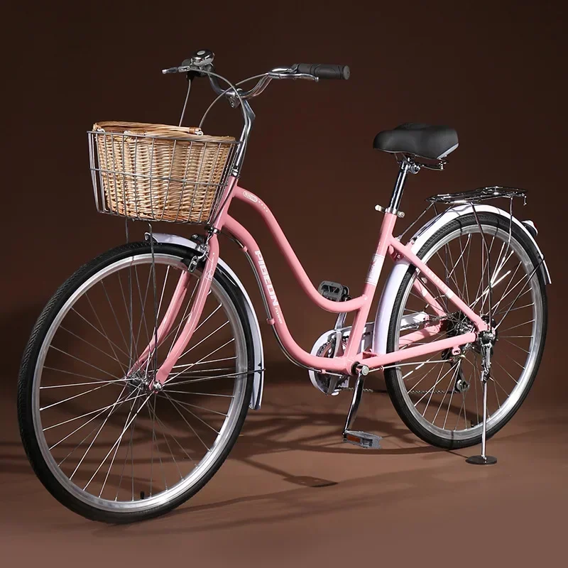 Bicycles Women's Aluminum  Alloy Lightweight Bicycles 24 inch 26 Commuting Male College Students Road Adults