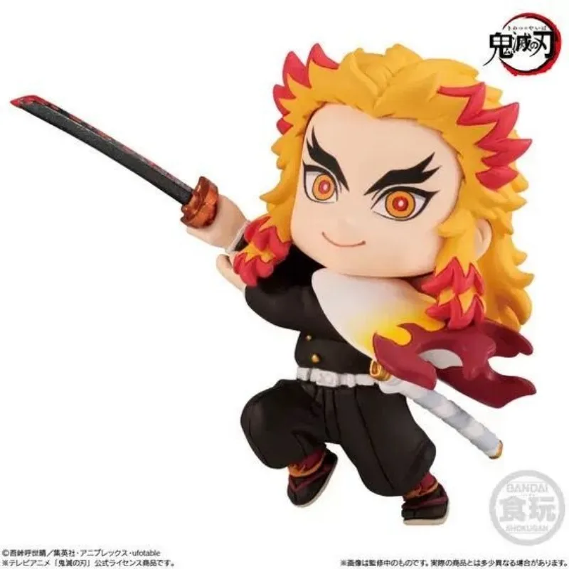 Demon Sairer: Kimetsu no Yaiba Box Egg Animation Periferal Midouzi Tanjiro Zenitsu Zenitsu Figure Desktop Ornament วันหยุดของขวัญ