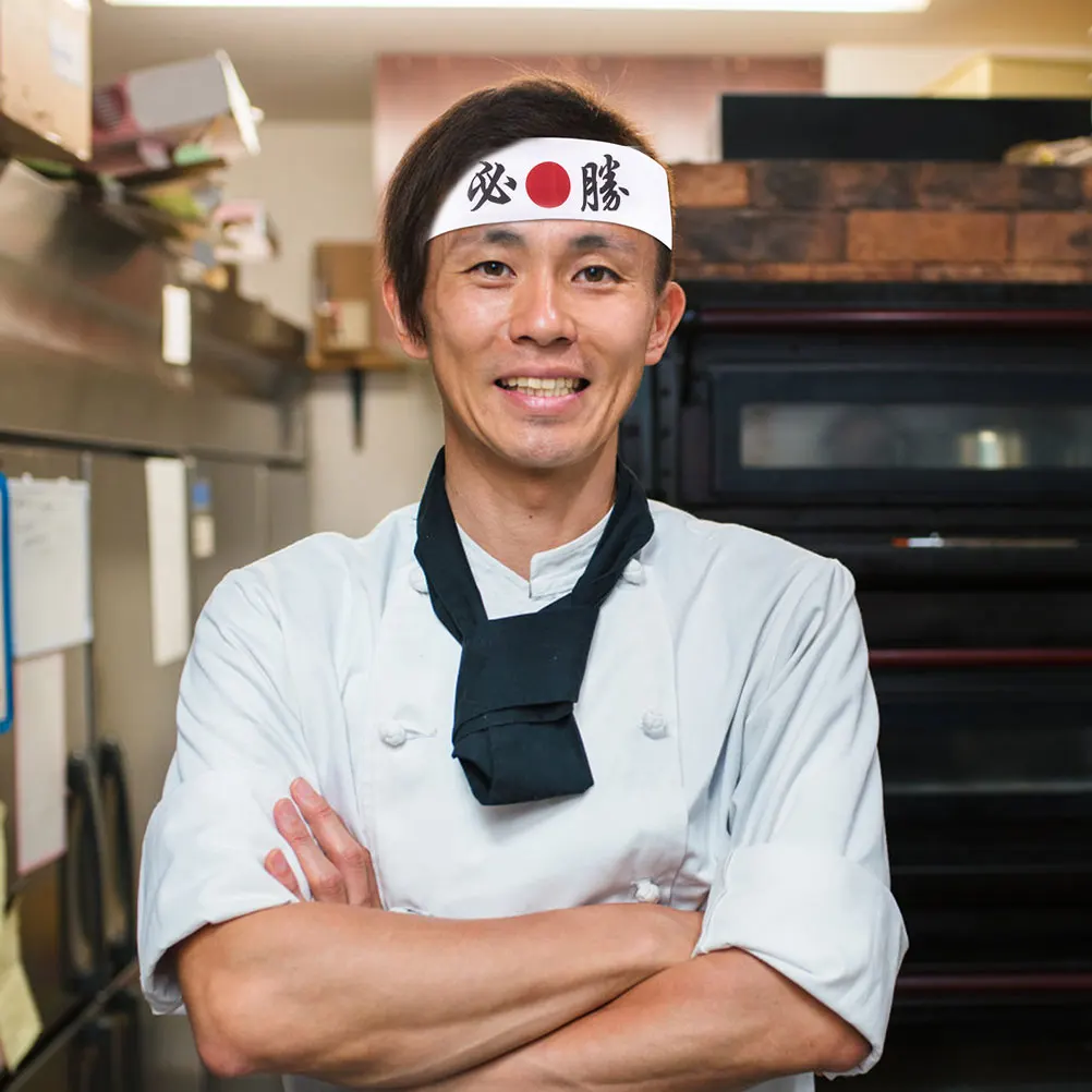 

1pc Reusable Japanese Headband Breathable Cotton Karate Headband Chef Costume Decorative Head Band For Cooking Sushi Wear