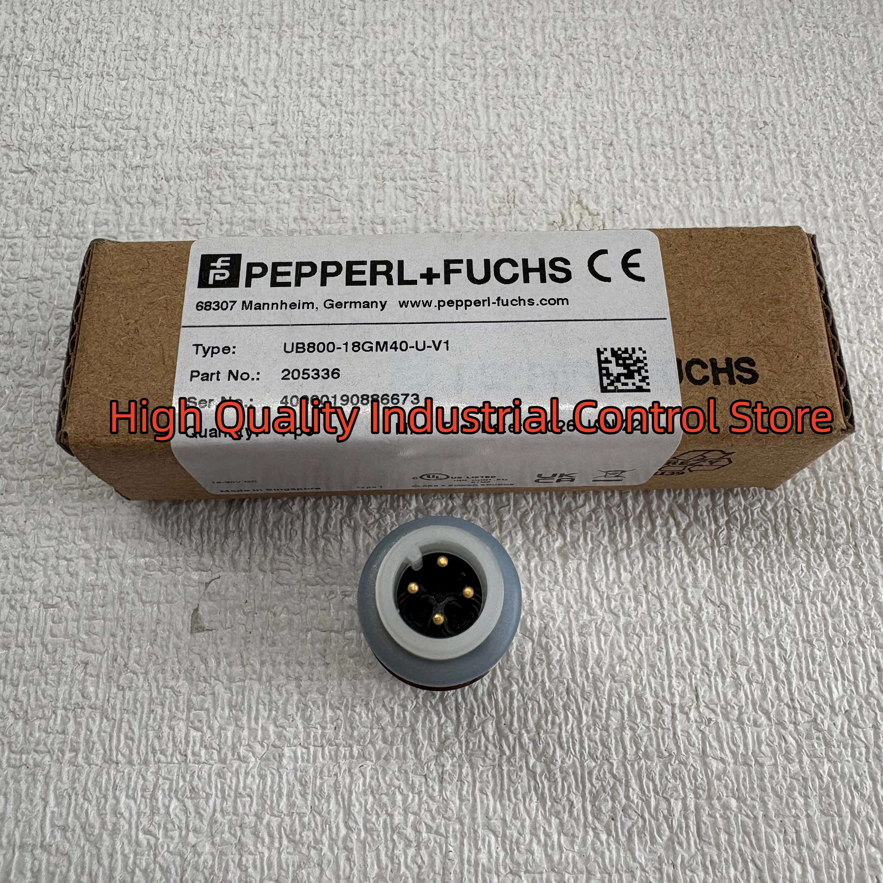 

Новый в упаковке ультразвуковой датчик UB800-18GM40-U-V1 205336