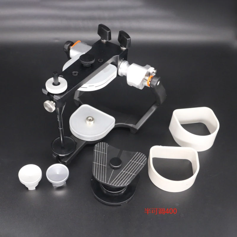 Dental Articulator Semi-Adjustable Set with Tooth Guide Plate