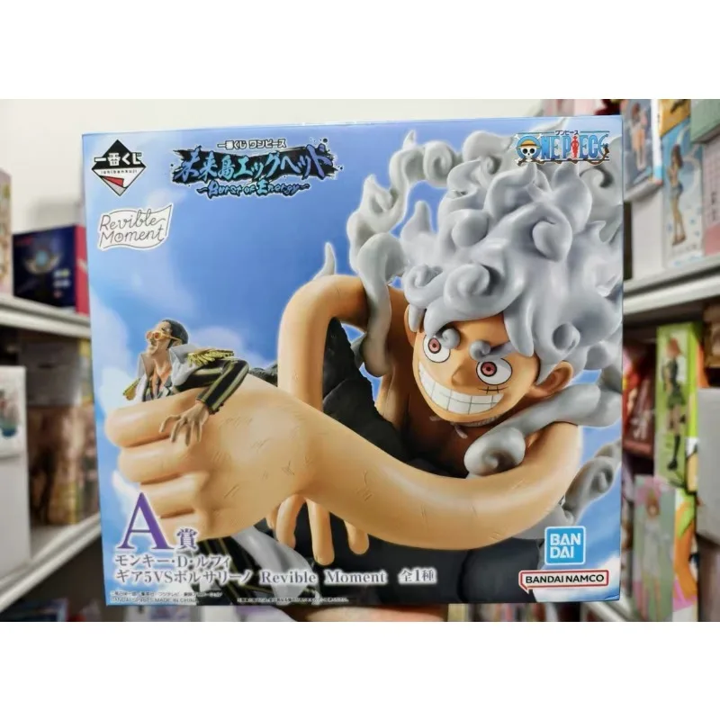 

В наличии Оригинальная фигурка BANDAI SPIRITS ONE PIECE Ichiban Kuji Monkey D. Luffy Gear 5 Borsalino, 20 см, ПВХ, аниме-фигурка, игрушка, подарок, украшение