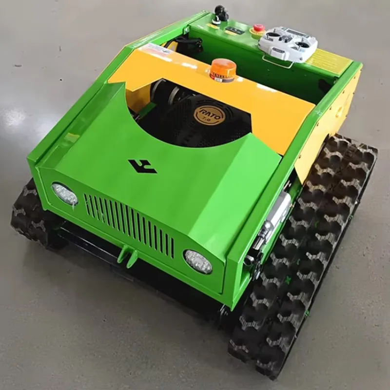 

Hay Mower Powerful Gas Powered Field Cutter Zero RPM Mini Remote Control Lawn Mower