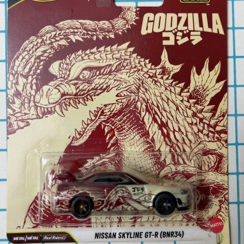 

Hot Wheels Premium Pop Culture 1/64 Scale Car Model Skyline Gt-R - Collectible Toy Real Riders Car Toy For Collectors