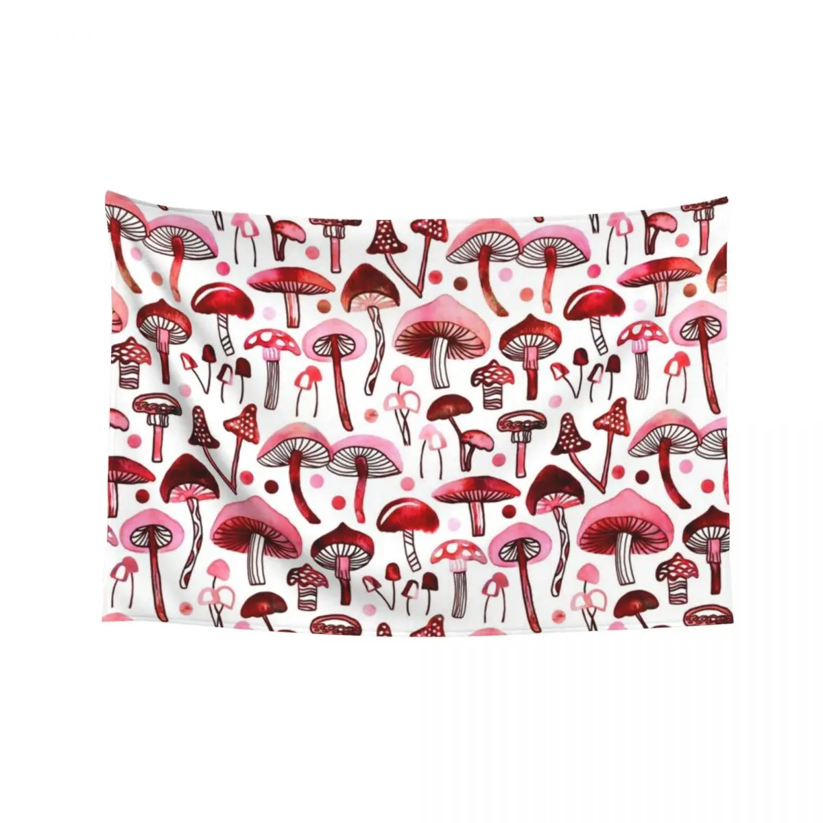 

Pink Mushrooms Tapestry Bathroom Decor Decoration Aesthetic Outdoor Decor Room Decorator Tapestry